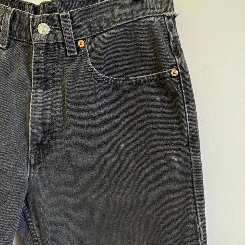 Vintage 90's LEVI'S 550 Relaxed Fit Gray Jeans